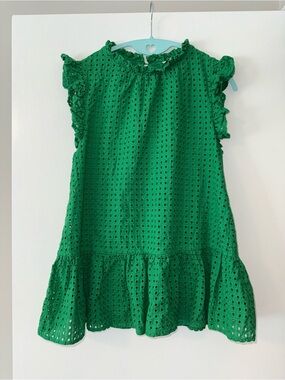 Jodifl Eyelet Ruffle Top